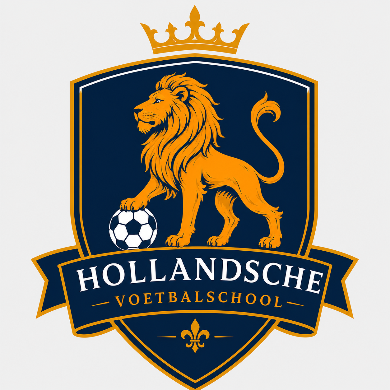 Logo De Hollandsche Voetbalschool
